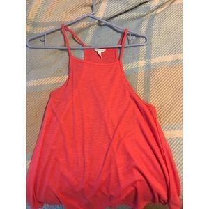 Pink Aeropostale halter tank top